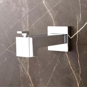 Hibiscus 7-11/16" Integrated Diverter Tub Spout Polished Nickel